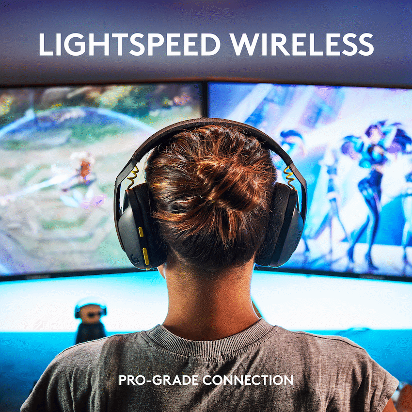 Logitech(R) G435 LIGHTSPEED Wireless Gaming Headset - Black