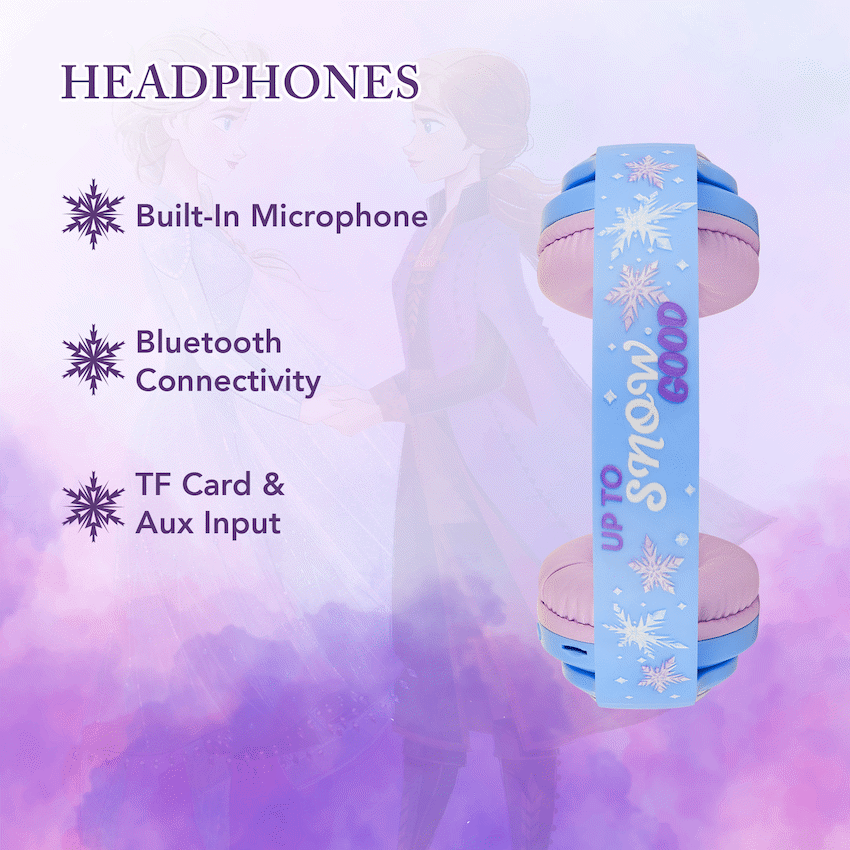Disney Frozen 3D Bluetooth Headphones - Guards On Duty Shop & Security Guards