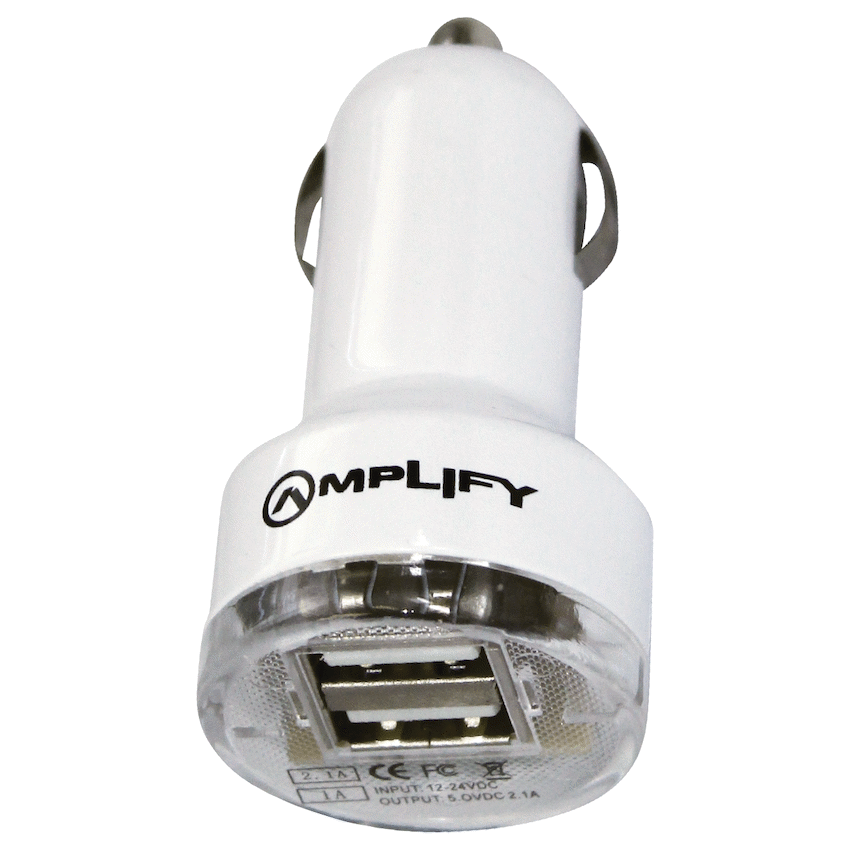 Amplify Dual USB Charger - Joy Ryder - Guards On Duty Shop & Security Guards