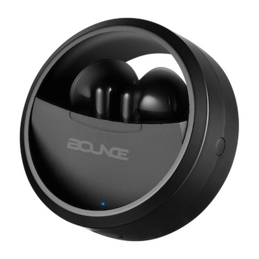Bounce Proton Series True Wireless Earphones with Charging Case - Black - Guards On Duty Shop & Security Guards