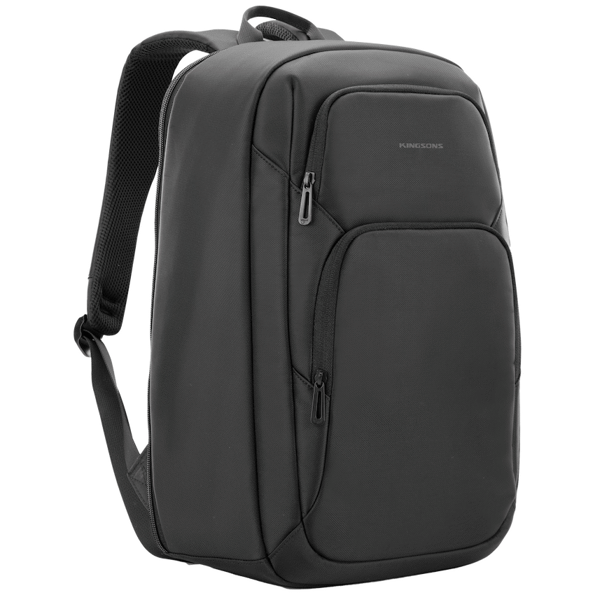 Kingsons Fusion Series 15.6" Laptop Backpack Black