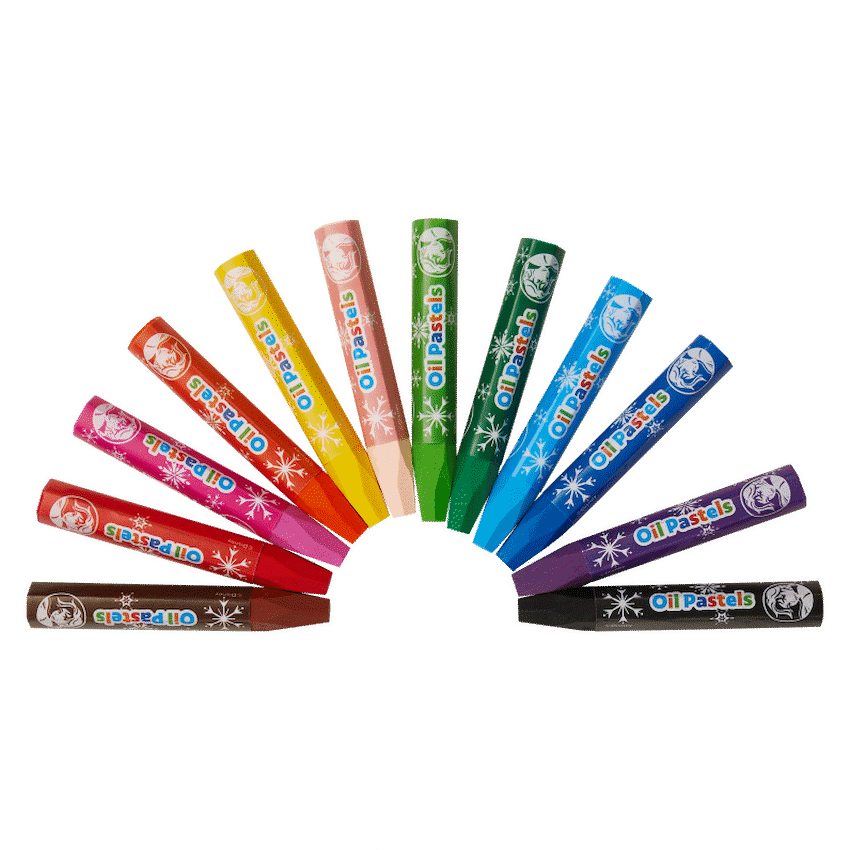 Frozen 12 Oil Pastels Multi - Guards On Duty Shop & Security Guards