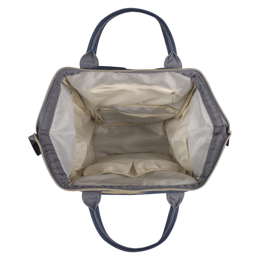 Totes Babe Alma 18L Diaper Backpack, Navy.