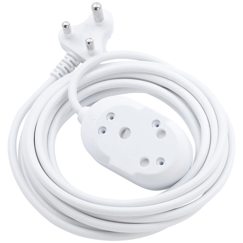 Ellies Back-to-Back Light-Duty Extension Lead - 3m