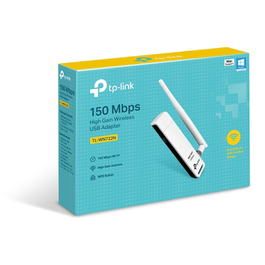 TL-WN722N 150Mbps High Gain Wireless USB Adapter