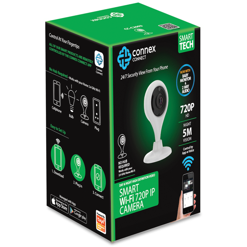 Smart Wi-Fi 720P IP Camera - Indoor - Guards On Duty Shop & Security Guards