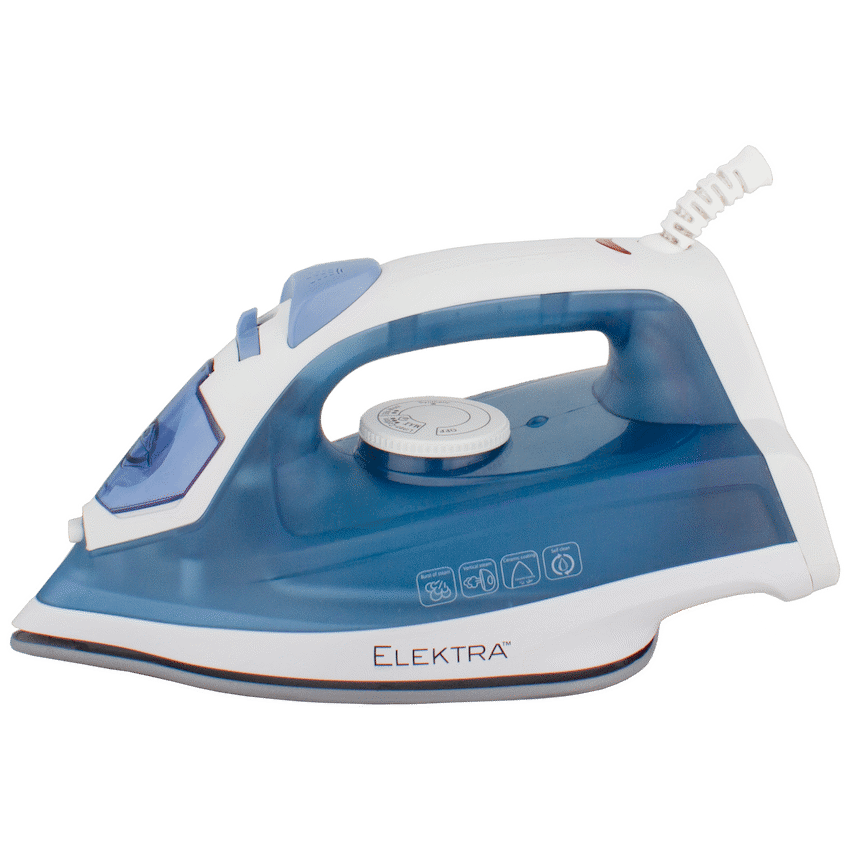 Elektra 2200W Ceramic Steam Iron - Dark Blue - Guards On Duty Shop & Security Guards