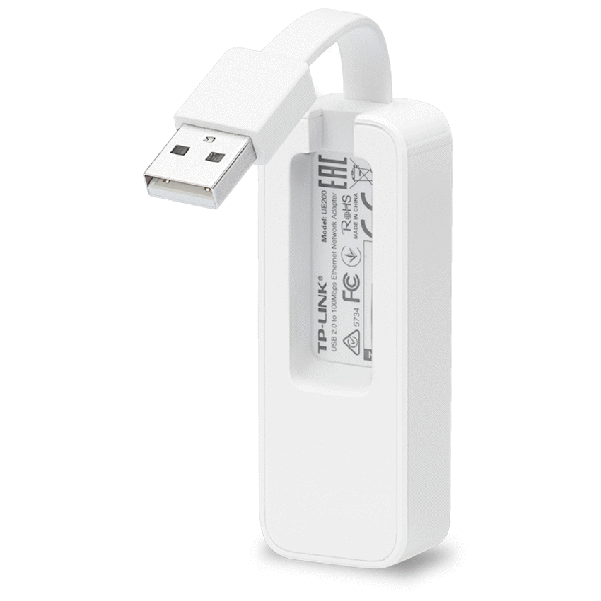 UE200 USB 2.0 to 100Mbps Ethernet Network Adapter