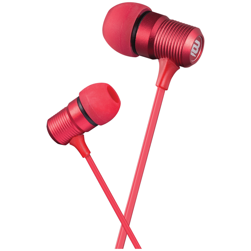 Bounce Beat Series Earphones - Red - Guards On Duty Shop & Security Guards