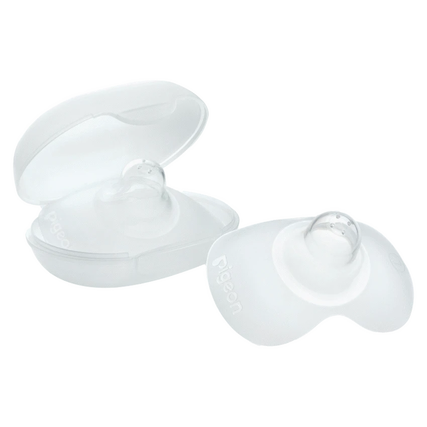 Pigeon - Silicone Nipple Shield (2 Pc) (L) (Size 3)