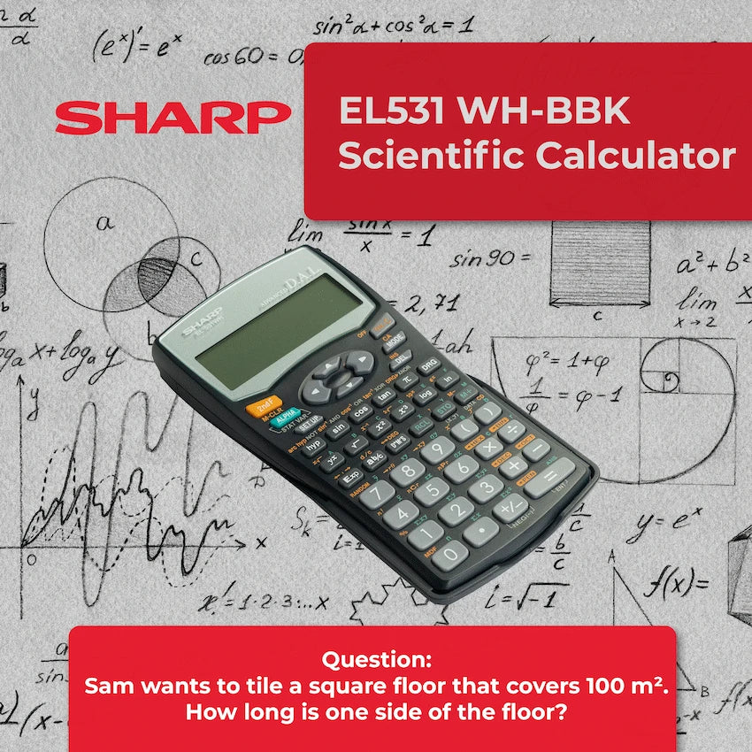Sharp EL531 WH-BBK - Scientific Calculator - 272 Functions - Guards On Duty Shop & Security Guards