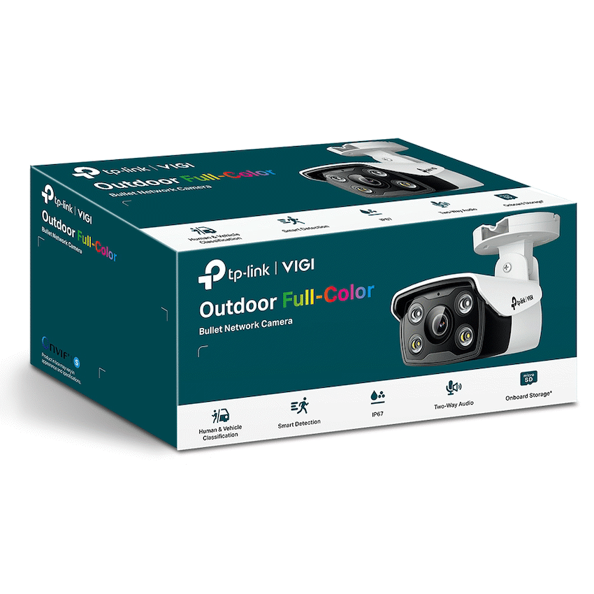 TP-Link Vigi C340 4MP 6mm Outdoor Full-Color Bullet Network Camera