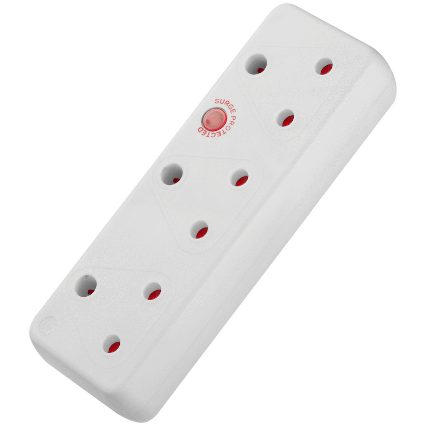 Ellies 3-Way Medium Surge Adaptor - White