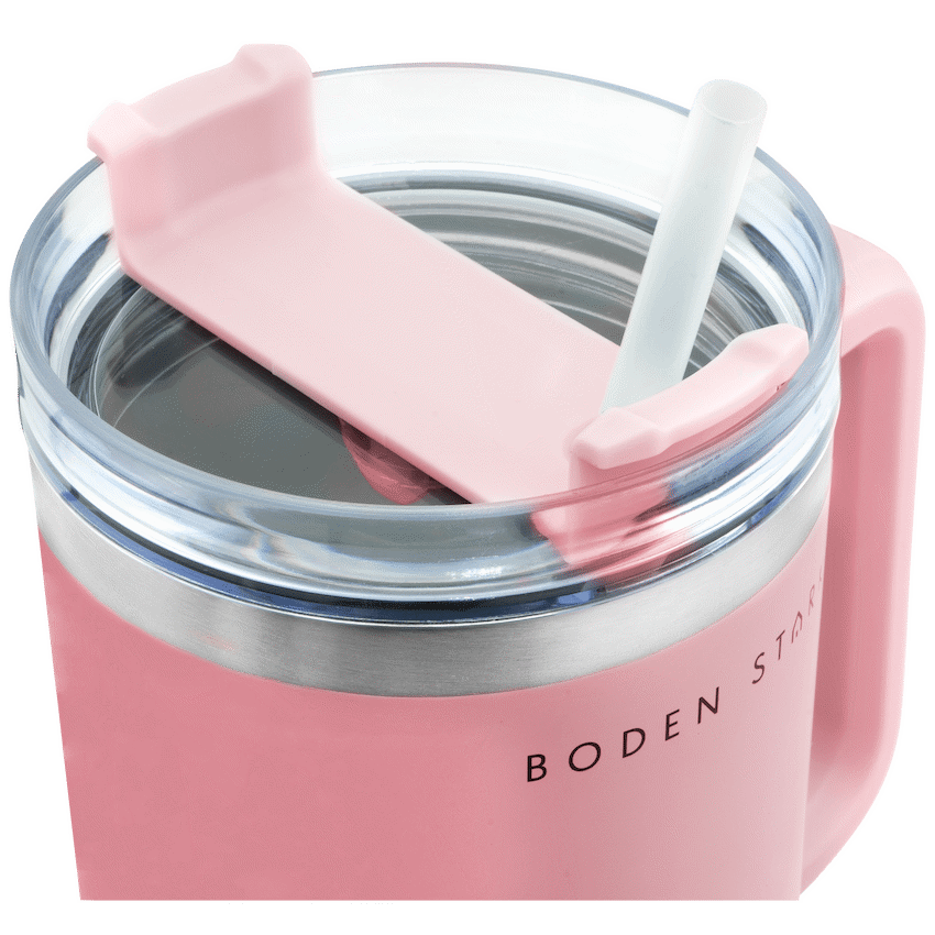 Boden Stark 1200ml Travel Mug - Pink - Guards On Duty Shop & Security Guards