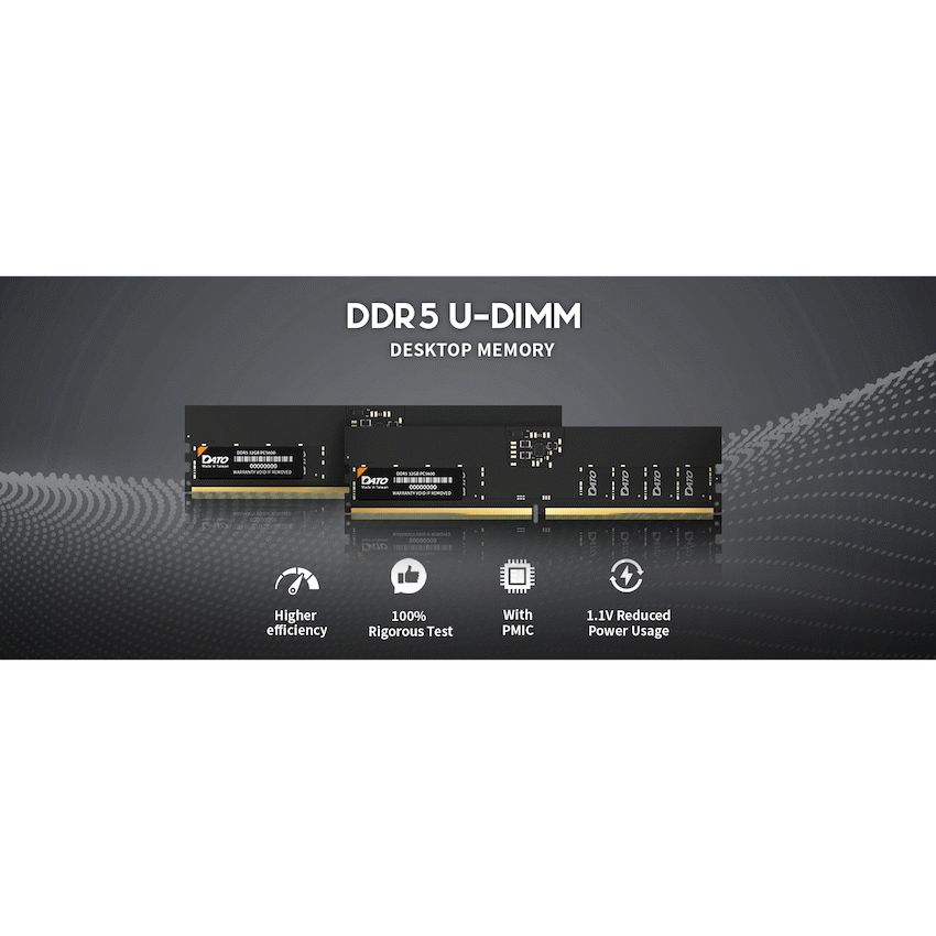 Dato DDR5 PC5200 16gb U-DIMM - Guards On Duty Shop & Security Guards