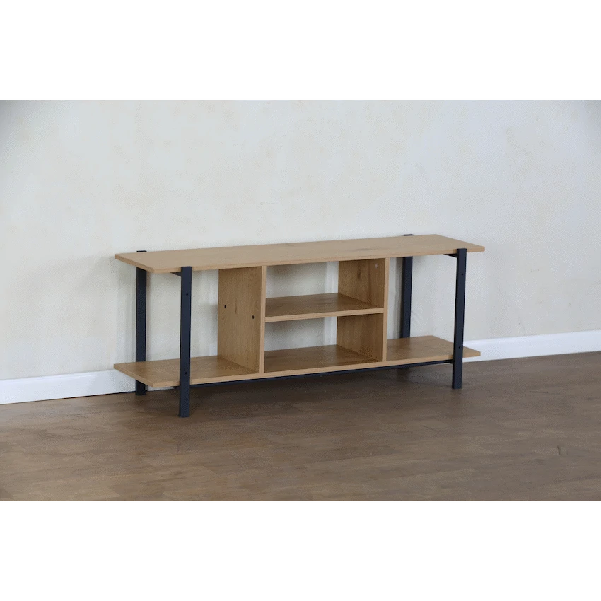 Everfurn Sable TV Stand - Oak - Guards On Duty Shop & Security Guards