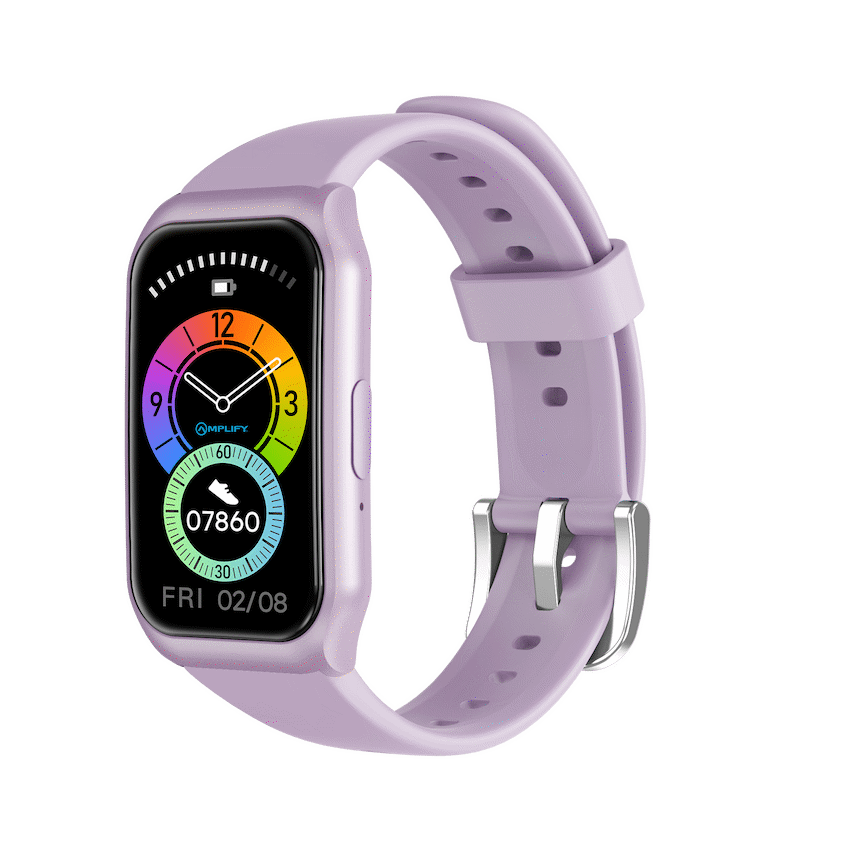 Amplify Lyra Series Smartwatch - Purple - Guards On Duty Shop & Security Guards