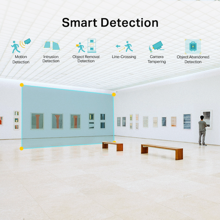 TP-Link Vigi C430I 3MP 4mm Turret Network Camera