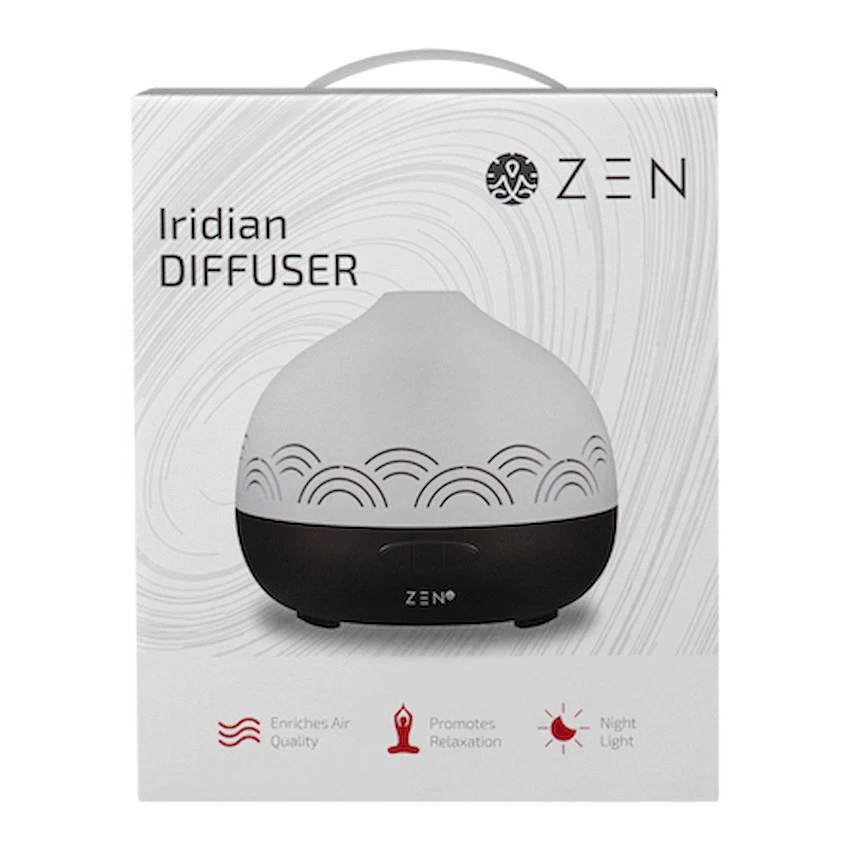 Zen Iridian Diffuser - Dark Wood