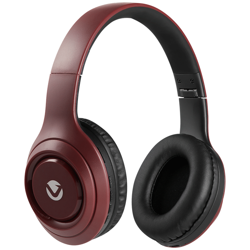 Volkano Firefly Series Bluetooth Headphones - Maroon