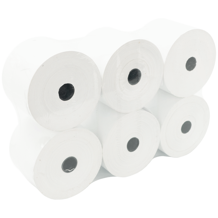 Thermal till rolls 57mmx76mm - Pack of 6 - Guards On Duty Shop & Security Guards