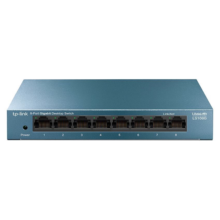 LS108G LiteWave 8-Port Gigabit Desktop Switch