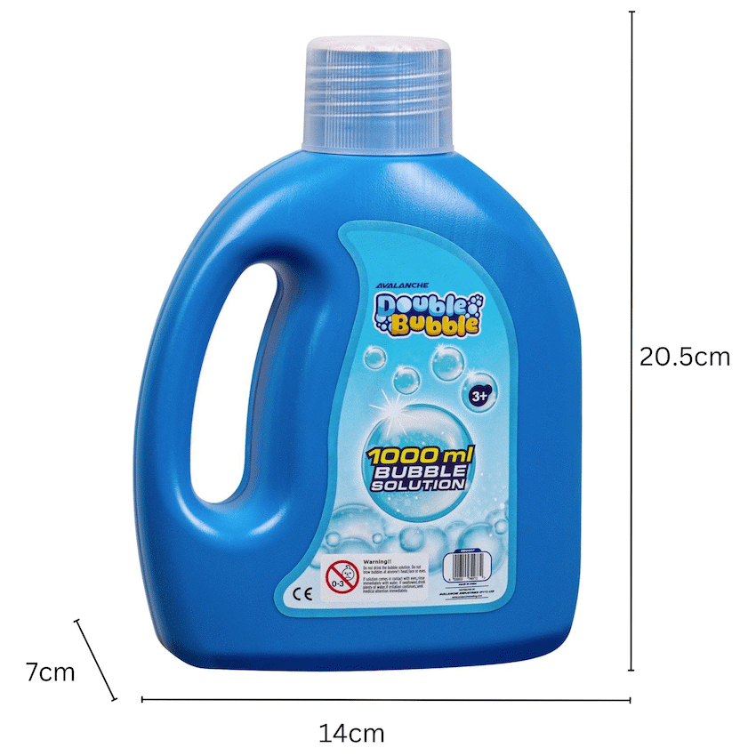 Avalanche Double Bubble - 1000ml Bubble Solution - Guards On Duty Shop & Security Guards