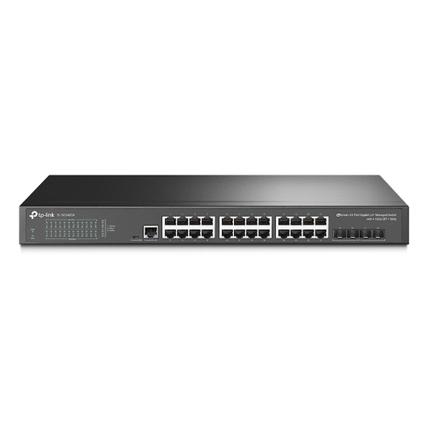 TL-SG3428X JetStream 24-Port Gigabit L2+ Managed Switch with 4 10GE SFP+ Slots