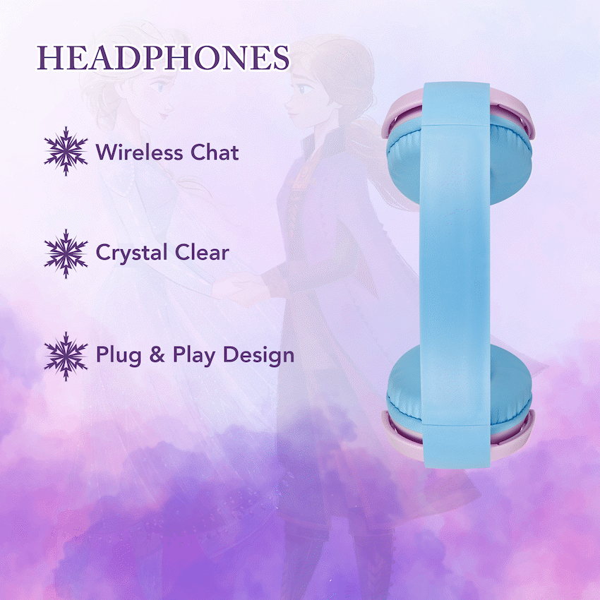 Disney Frozen Bluetooth Wireless Stereo Headphones - Guards On Duty Shop & Security Guards