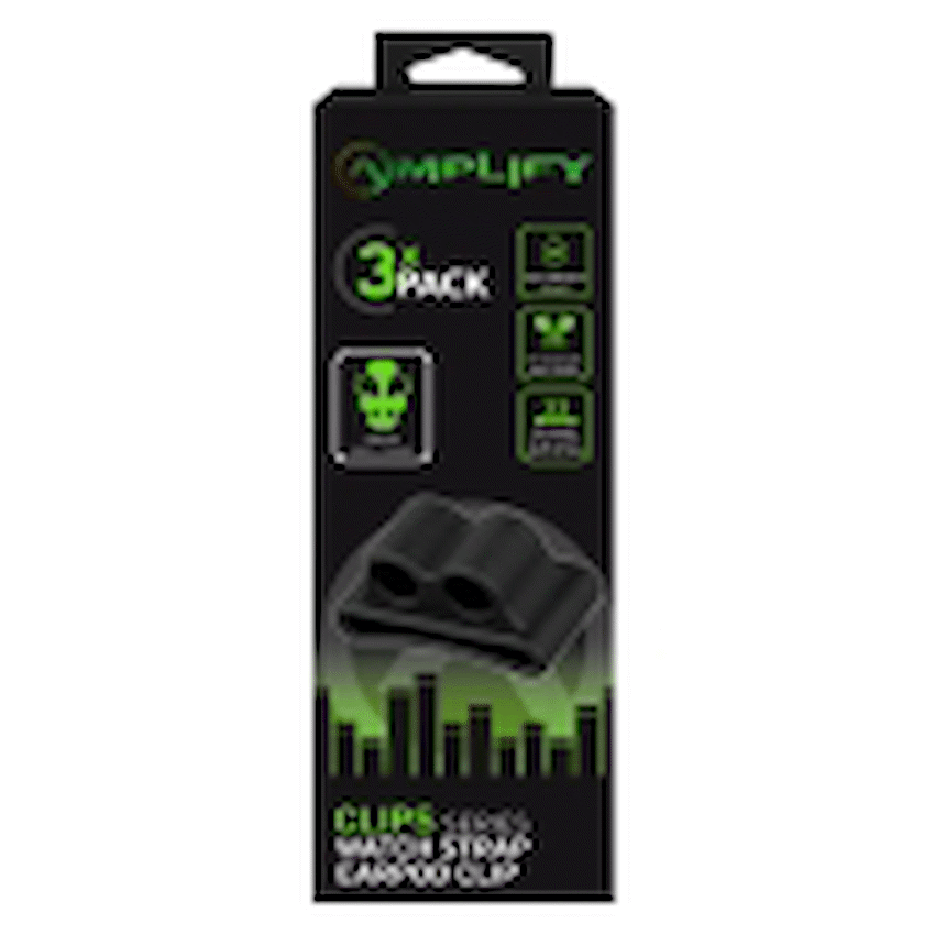 Amplify Pack of 3 Watch Strap Clips for Earpods - Guards On Duty Shop & Security Guards