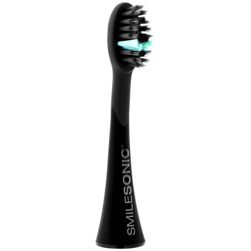 2 Replacement toothbrush heads - Black - Guards On Duty Shop & Security Guards