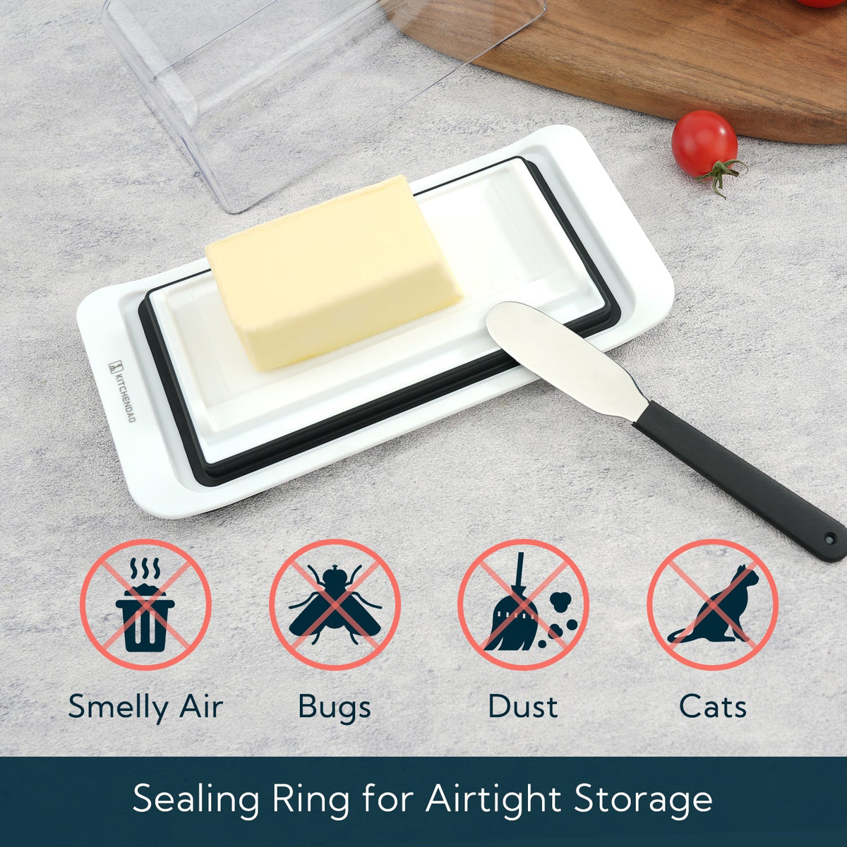 KitchenDao Butter Dish