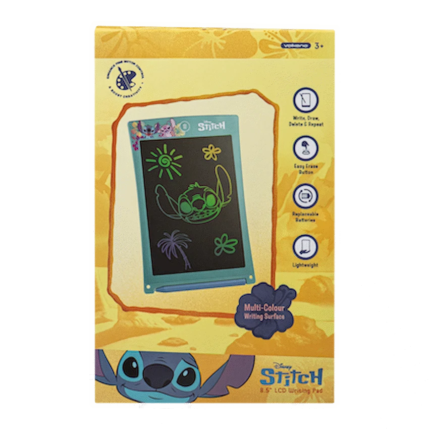 Disney Stitch 8.5in LCD Writing Pad - Guards On Duty Shop & Security Guards