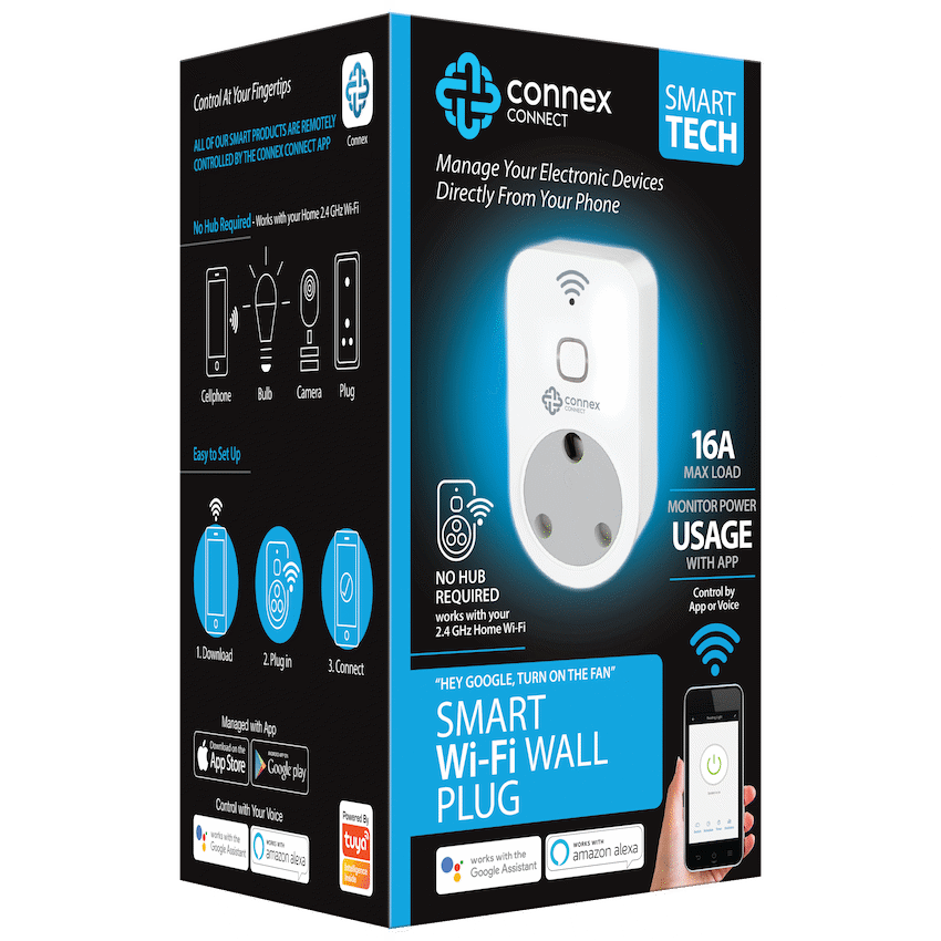 Smart WiFi Plug 3 Pin SA 16A - Guards On Duty Shop & Security Guards
