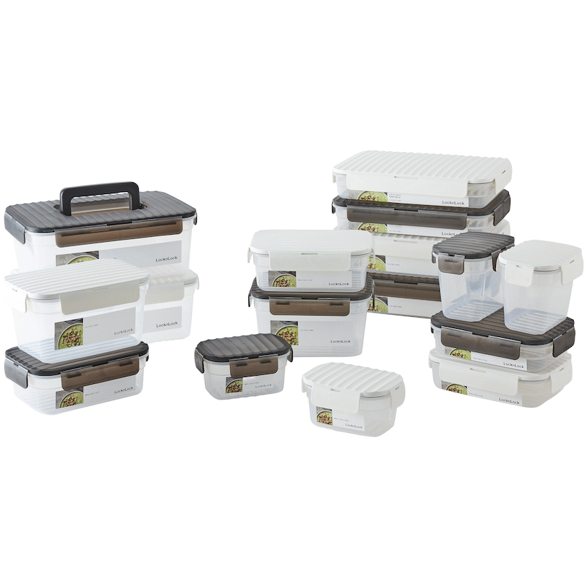 LocknLock Wave container 570ml white ( Order in Qty of 8)