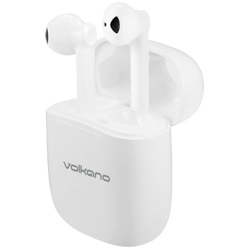 Volkano Buds X 2.0 Series True Wireless Earphones - White