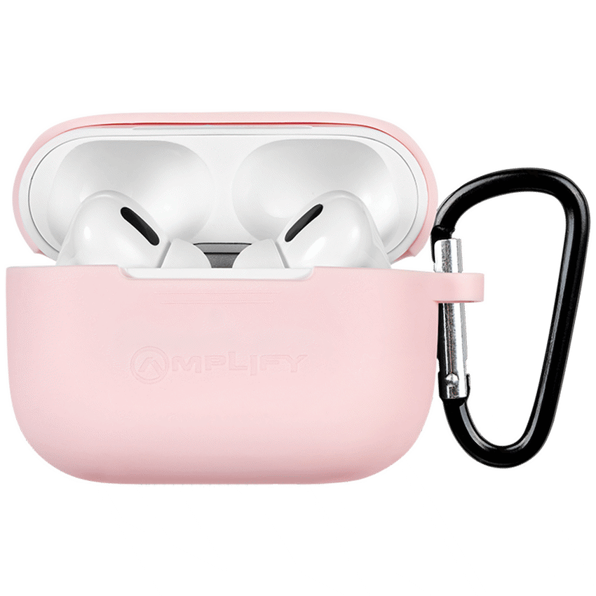 Amplify Note X Series TWS Earphones - White Case + Pink Cover - Guards On Duty Shop & Security Guards