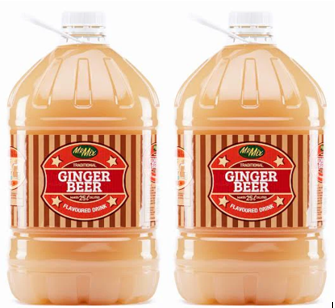 2 X 5L MR MIX 2L Ginger Beer (Sold 2 X 5 L Per Case) Mr Mix Ginger Beer 5L