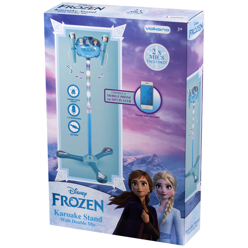 Frozen double mic karaoke stand - Guards On Duty Shop & Security Guards