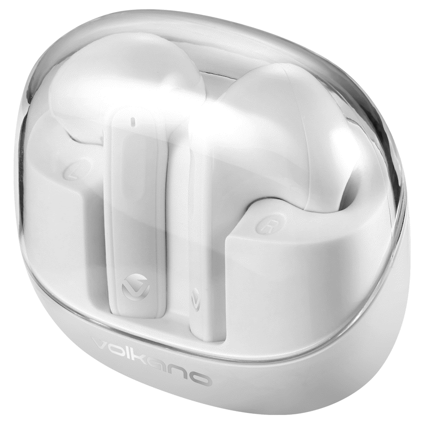 Volkano Pure Pods TWS Earphones  - White