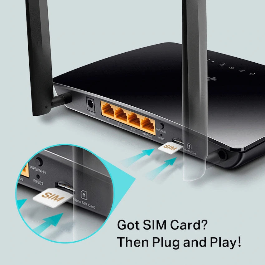Archer MR202 AC750 Wireless Dual-Band 4G LTE Router - Guards On Duty Shop & Security Guards