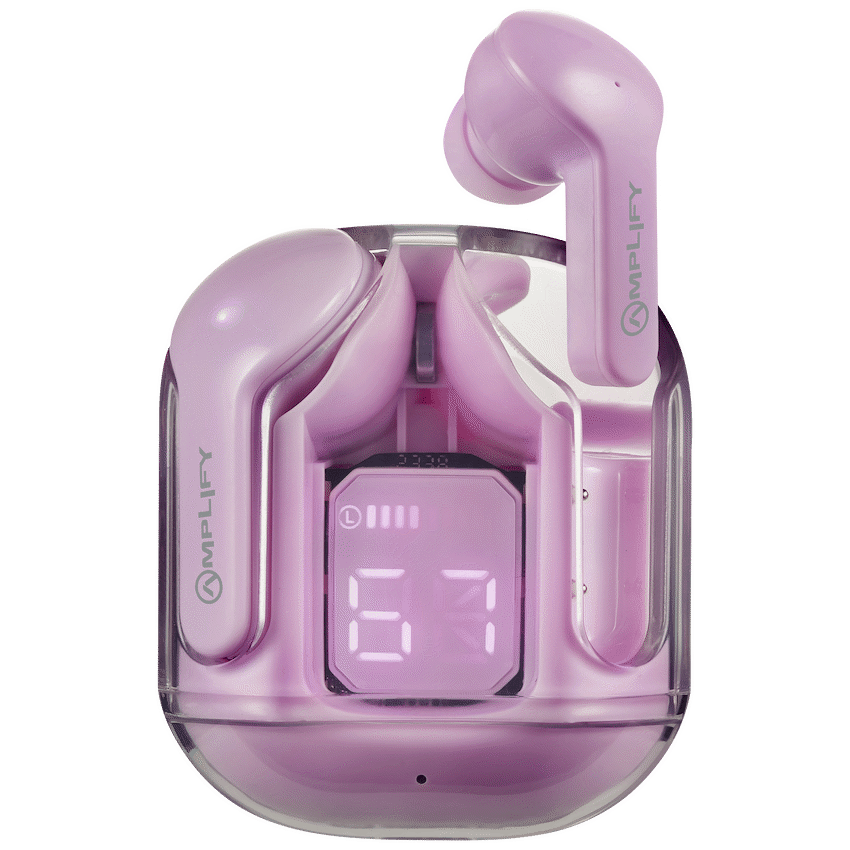 Amplify Lumina Series TWS Earphones - Purple - Guards On Duty Shop & Security Guards