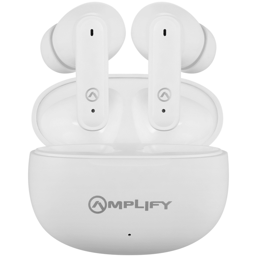 Amplify True Connection True GO Series Wireless Earphones PDQ Stemmed - White