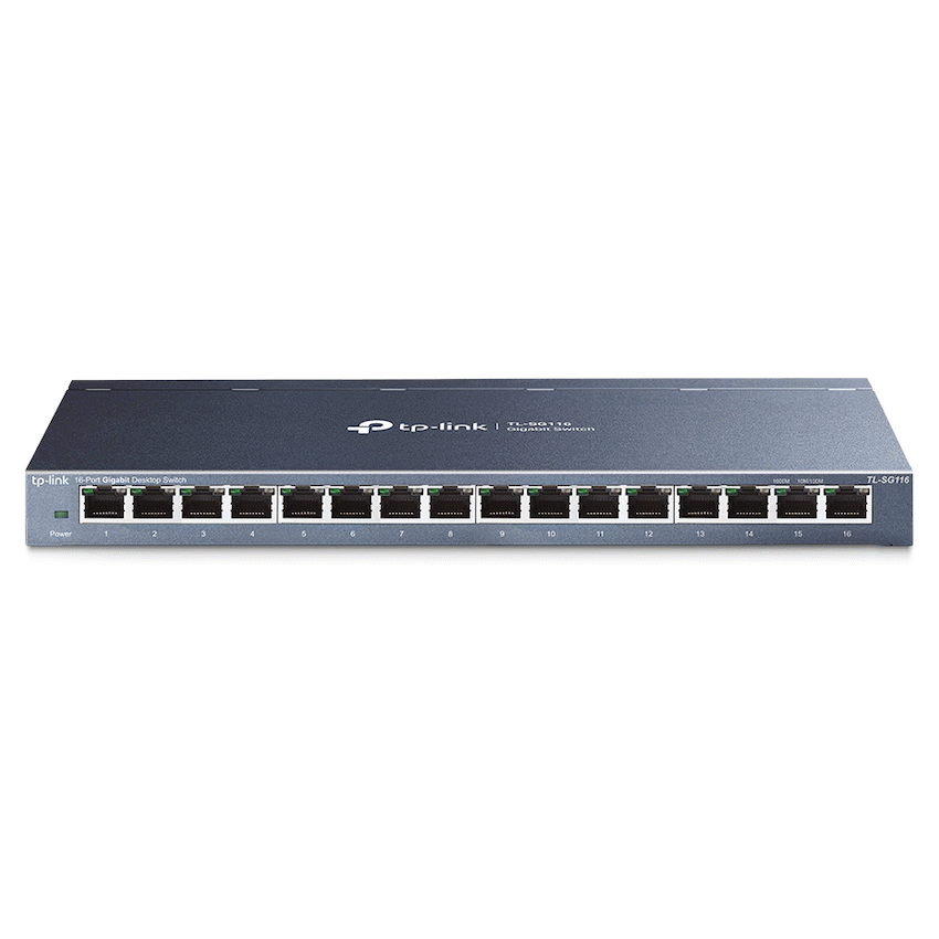 TP-Link TL-SG116 16-Port Gigabit Desktop Switch