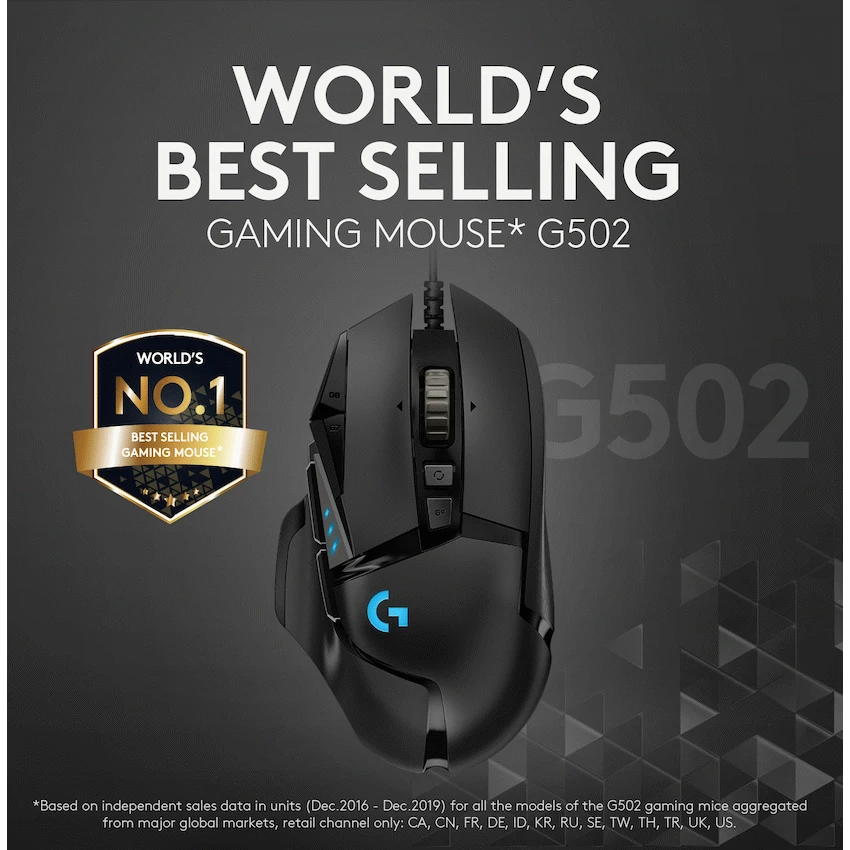LogitechG Logitech(R) G502 HERO High Performance Gaming Mouse