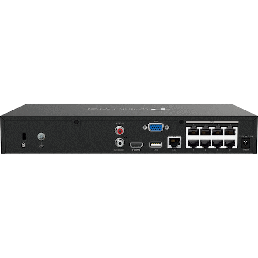 VIGI TP-Link Vigi NVR1008H-8MP 8 Channel PoE Network Video Recorder