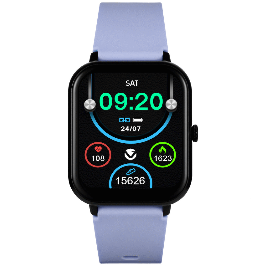 Volkano Chroma Series Smartwatch with Ultramarine Strap