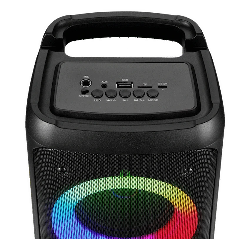 Amplify Megavibe Series Dual 4" Party Speaker - Black - Guards On Duty Shop & Security Guards