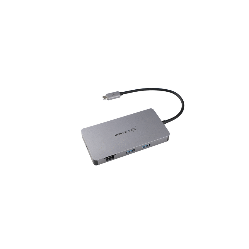 Volkano X Core Series 8 in 1 USB-C Multiple Port Adaptor