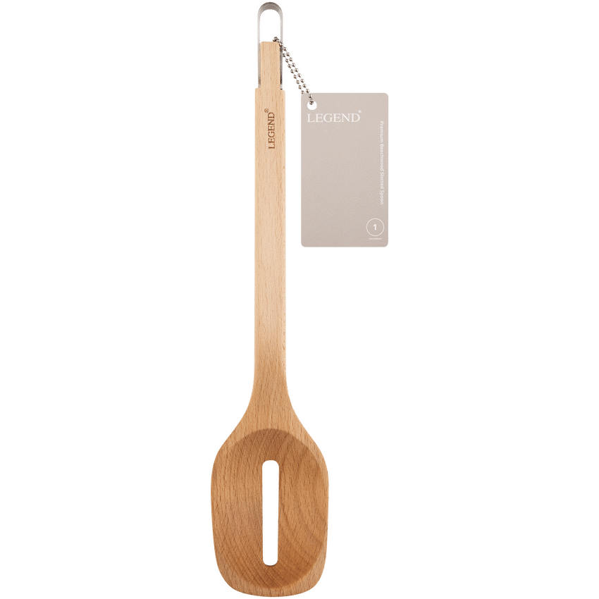 Legend Premium Beechwood slotted spoon